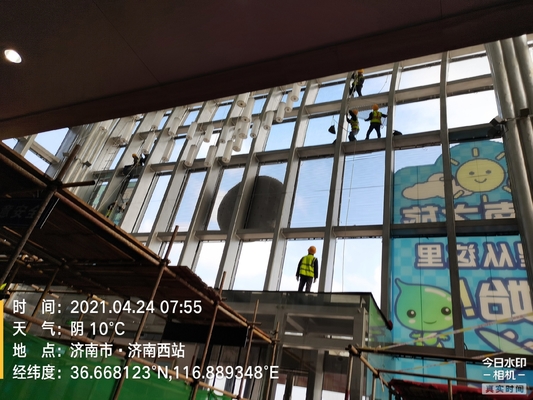 115W P31.25 Glass LED Video Wall 2R2G2B DIP Clear LED Display